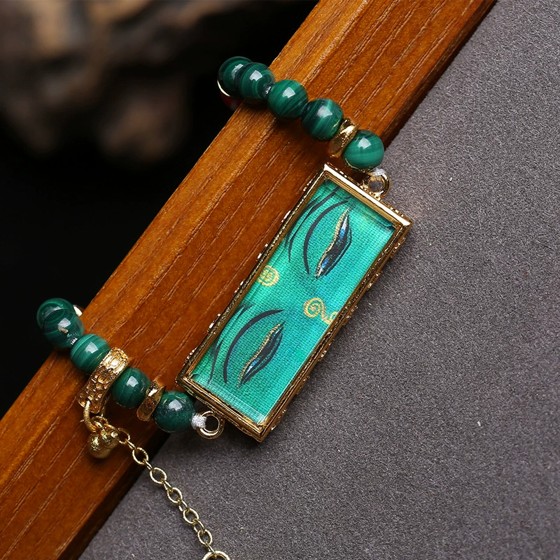 Eye Motif Bead Necklace - Image 4