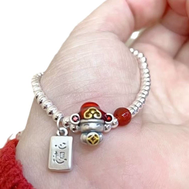 Deity Motif Bead Bracelet - Image 5
