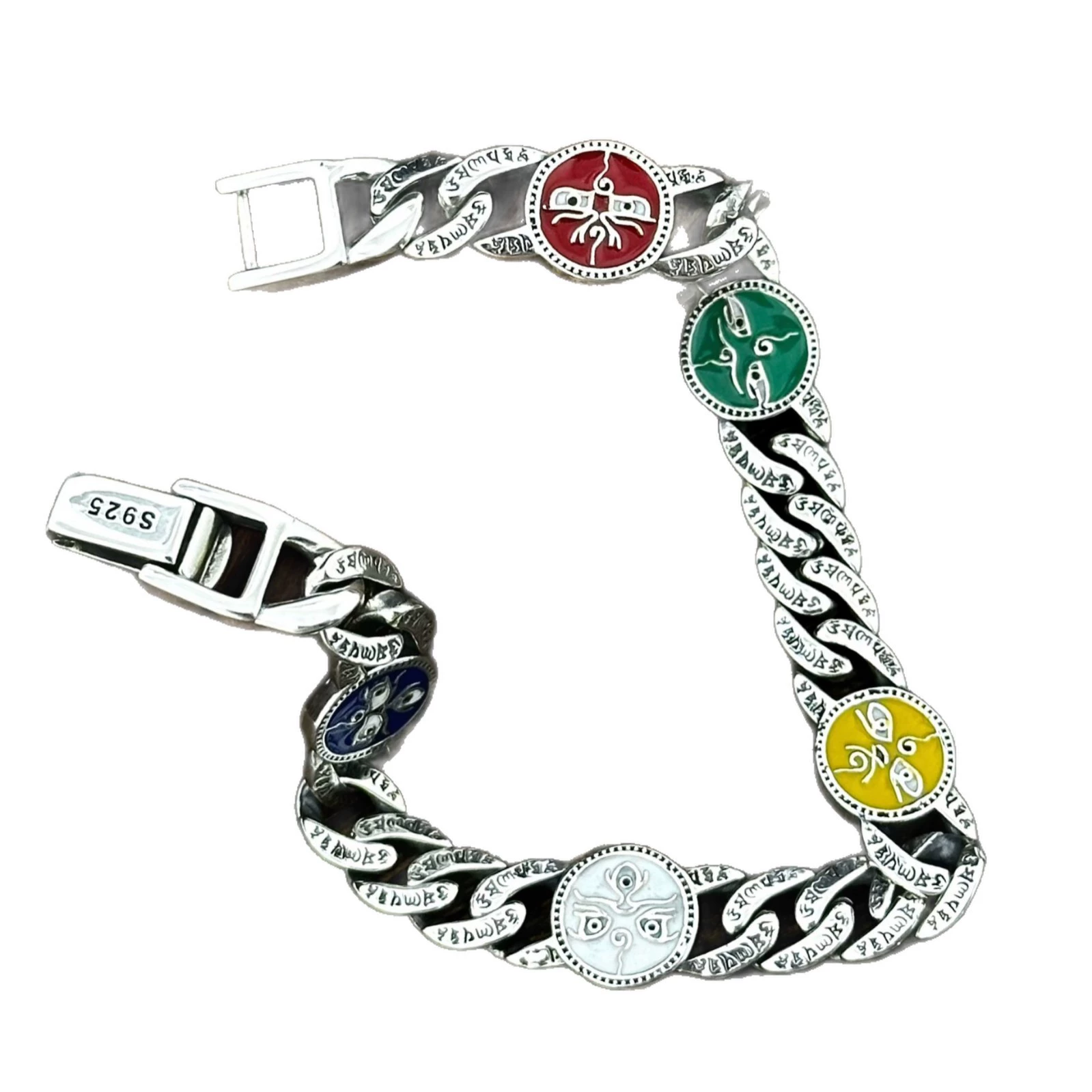 Five-Color Deity Motif Bracelet - Image 5