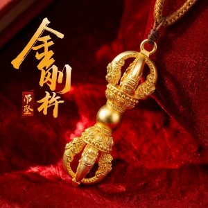 Five-Prong Vajra Necklace